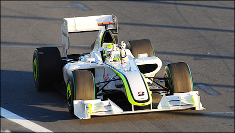 F1 Jenson Button Brawn GP 2009