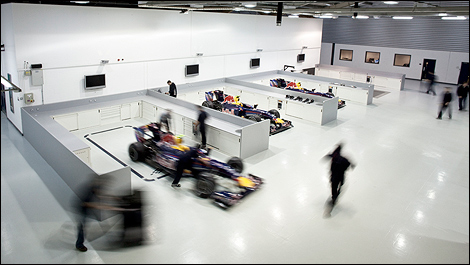 Red Bull Racing factory, Milton Keynes