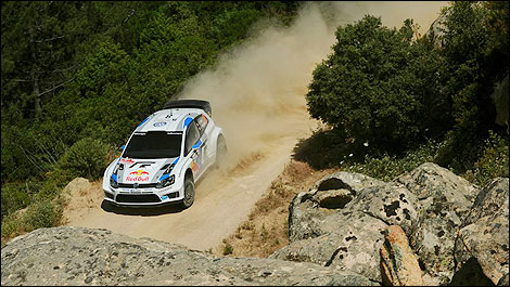 WRC Sebastien Ogier Polo R Volkswagen