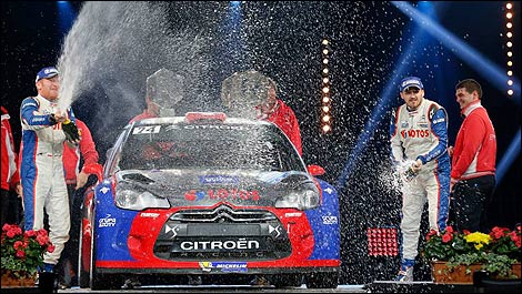 WRC Citroen Robert Kubica