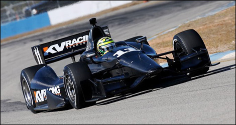 IndyCar Tony Kanaan Segring KV Racing