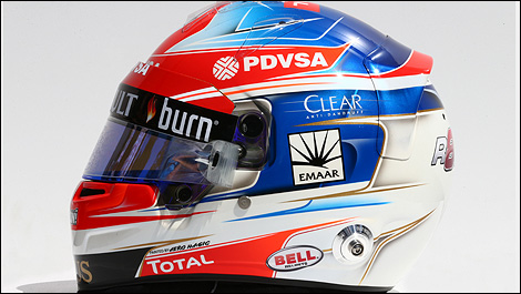 2014 F1 drivers helmets