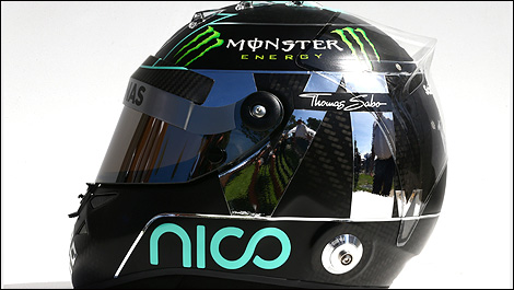 2014 F1 drivers helmets
