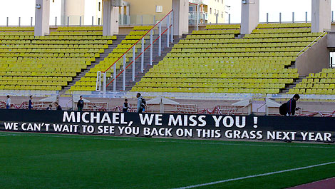 F1 Michael we miss you! Monaco