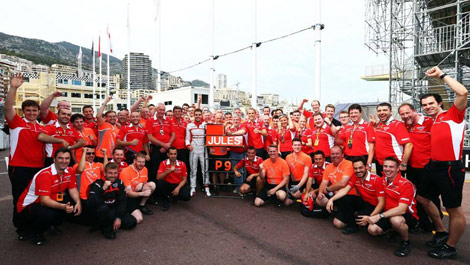 F1 Marussia Monaco Jules Bianchi 9