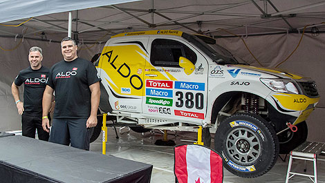 Dakar ALDO Racing Patrick Beaulé David Bensadoun