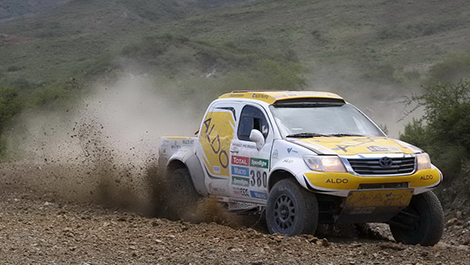 Dakar Toyota ALDO Racing