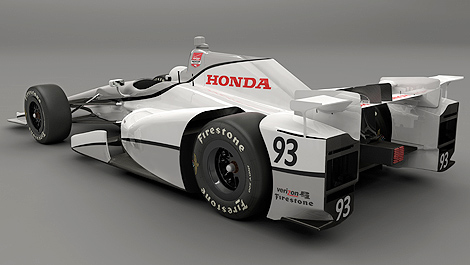 IndyCar Honda aero super speedway