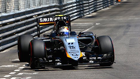 F1 Force india Smirnoff Monaco