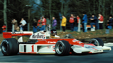 James Hunt, McLaren-Ford (Photo: WRI2)