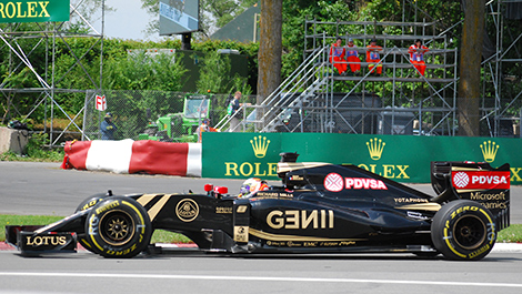 Romain Grosjean, Lotus (Photo: René Fagnan)